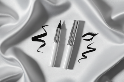 Liquid Eyeliner Pen - Flat Lay Top View