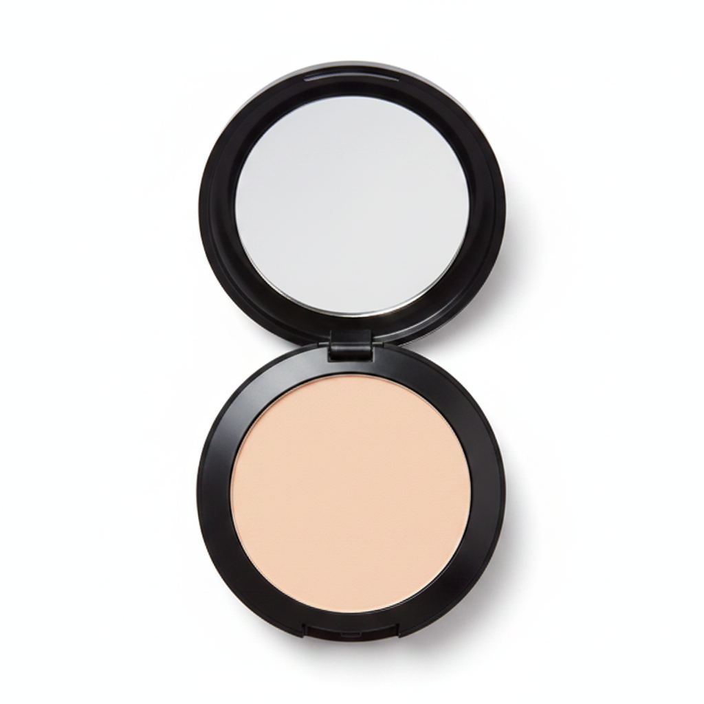 Pressed Powder Compact - Open Front View